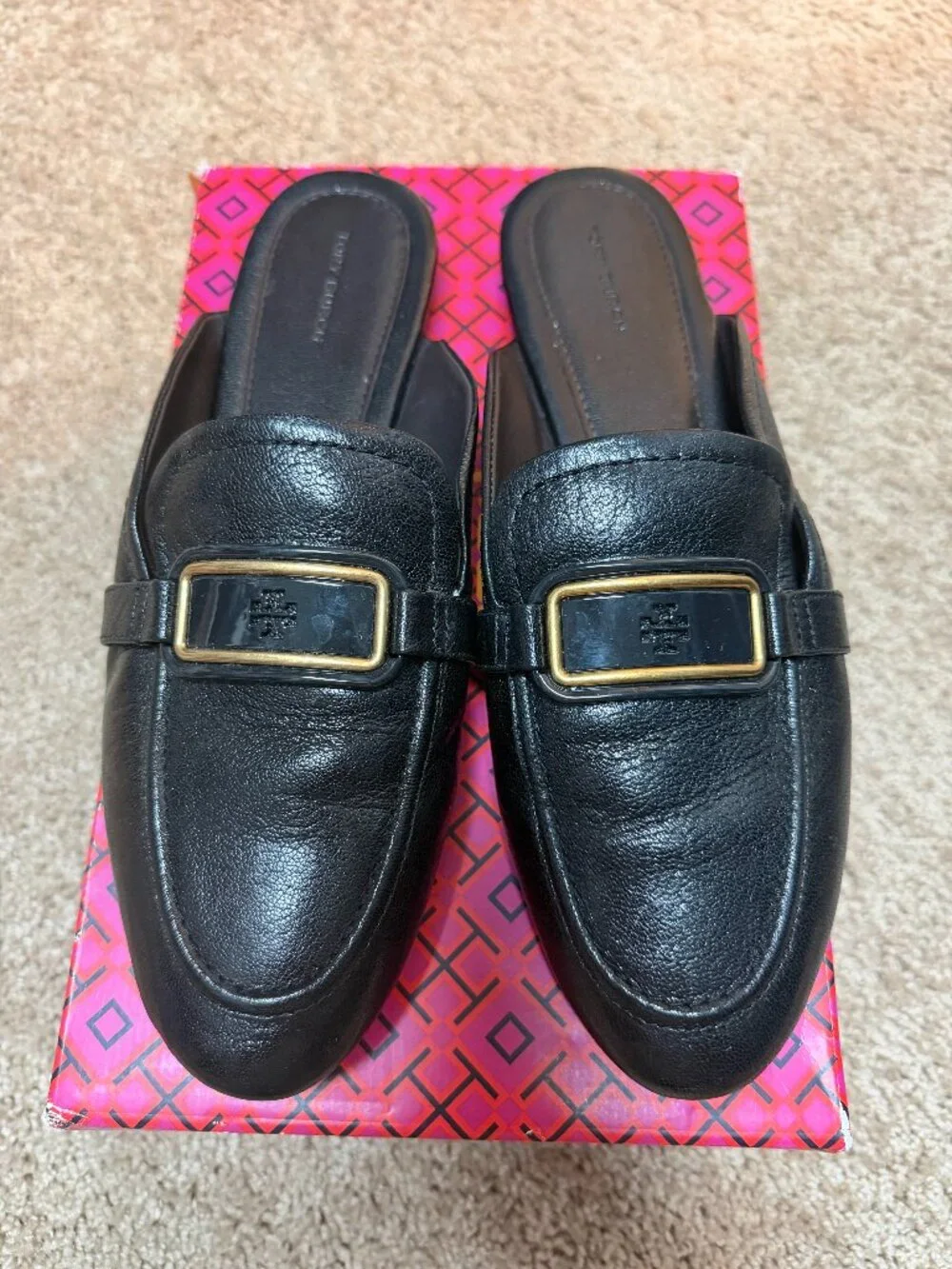 Tory Burch Mules - Perfect Black